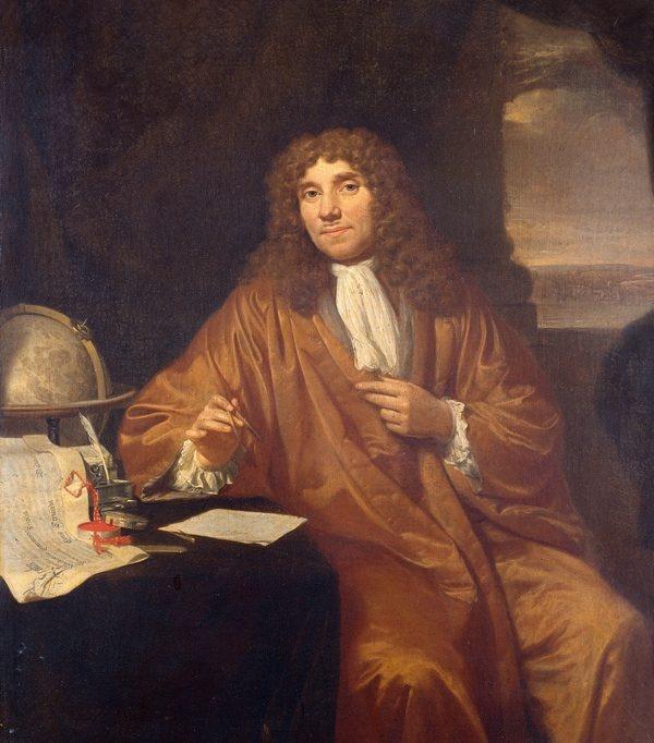Jan Verkolje – “Portret Antoniego van Leeuwenhoek”, ok. 1680, Museum Boerhaave, Lejda Jan Verkolje